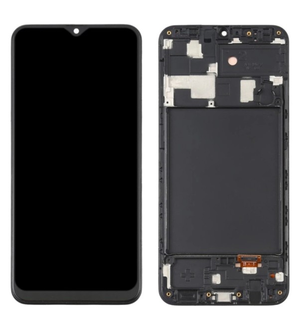 Samsung Uyumlu Galaxy SM-A205 A20 Ekran Lcd Dokunmatik Full Çıtalı TFT (AAA Kalite)