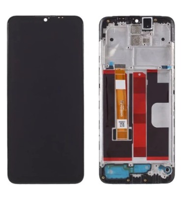 Oppo Uyumlu Oppo (CPH1931) A5 2020 Ekran Lcd Dokunmatik Full Çıtalı (A Kalite)