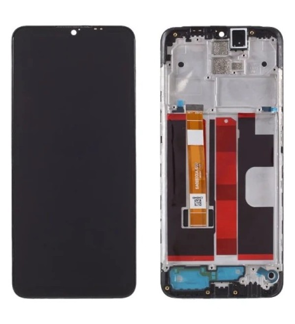 Oppo Uyumlu Oppo (CPH1931) A5 2020 Ekran Lcd Dokunmatik Full Çıtalı (A Kalite)