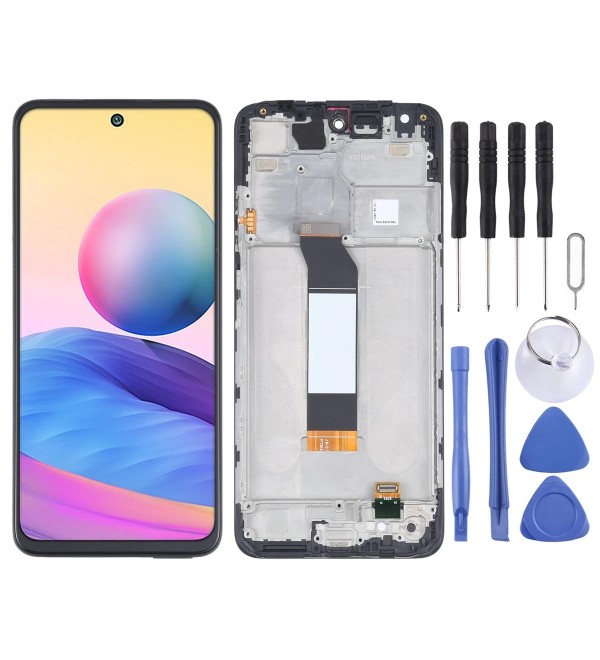 Xiaomi Uyumlu M2103K19G Redmi Note 10 5G Ekran Lcd Dokunmatik Full Çıtalı (A Kalite)