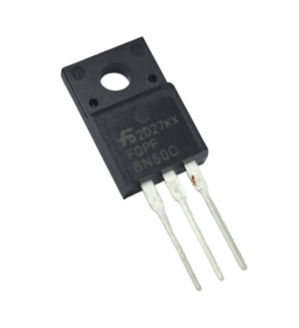 DEXTER 8N60F TO-220F MOSFET TRANSISTOR (PLASTIK)