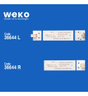 WKSET-5594 36644X4 LED40D12-03(B) LED40D12-ZC14-04 A B  4 ADET LED BAR