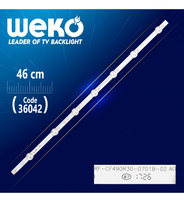 RF-CF490S30-0701B-02 A0  7 LEDLİ 46 CM