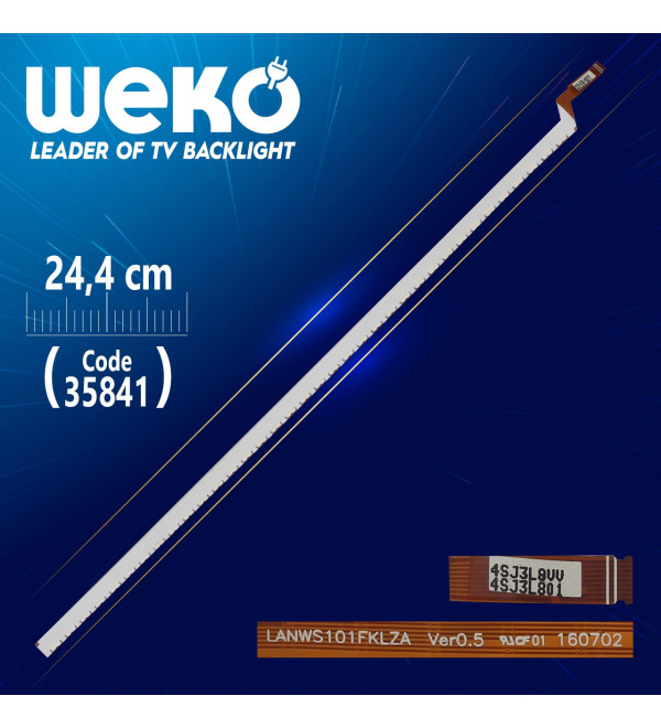 DEXTER LANWS101FKLZA VER0.5 - 4SJ3L8VV - 4SJ3L801 - 24.4 CM 36 LEDLİ - (WK-1303)