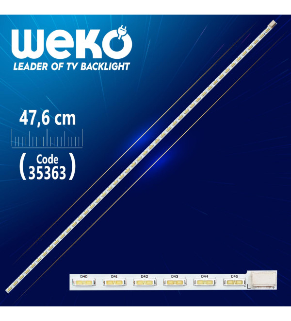 5ZBC45U2B - L-TYPE - 47.6 CM 45 LEDLİ (WK-970)