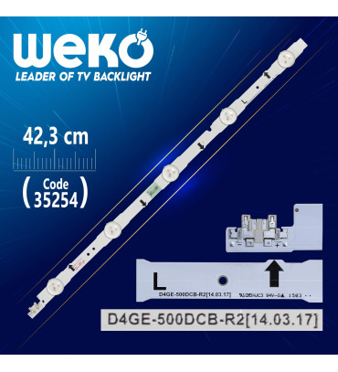 DEXTER D4GE-500DCB-R2  42.3 CM 5 LEDLİ - (WK-911)