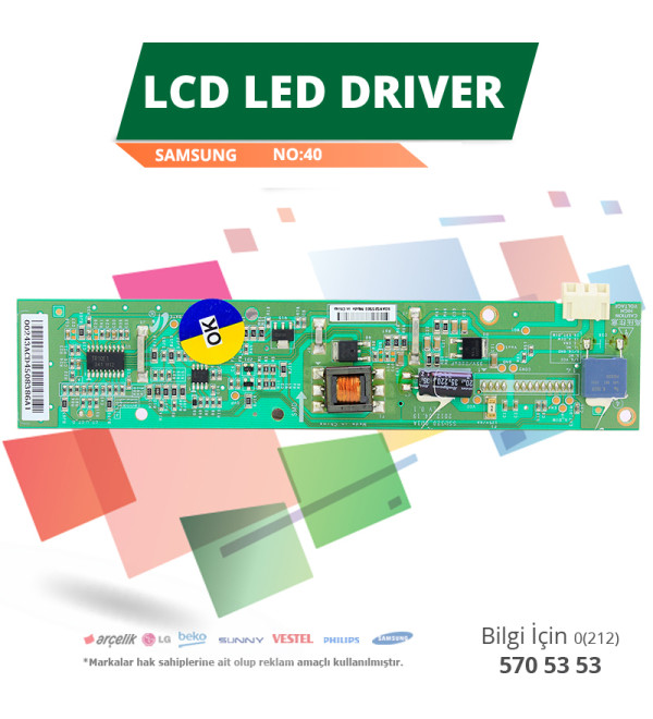 DEXTER LCD LED DRIVER SAMSUNG (SSL320-OD3A) (LTA320AP33)-(WK-40)