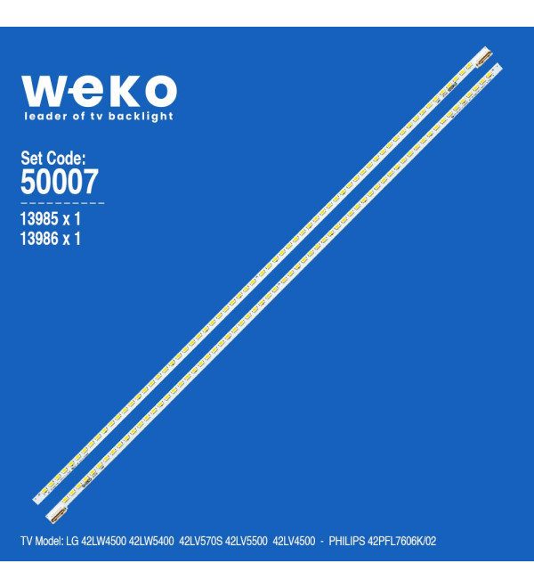 WKSET-5007 13985X1 13986X1 42 V6 EDGE FHD-1 REV0.4 2 ADET LED BAR
