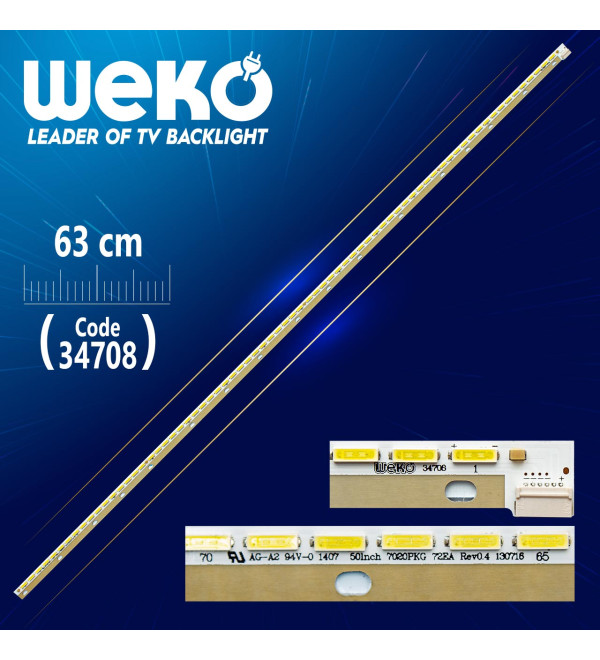 50INCH 7020PKG 72EA REV1.0 140805 - 63 CM 72 LEDLİ - (WK-149)