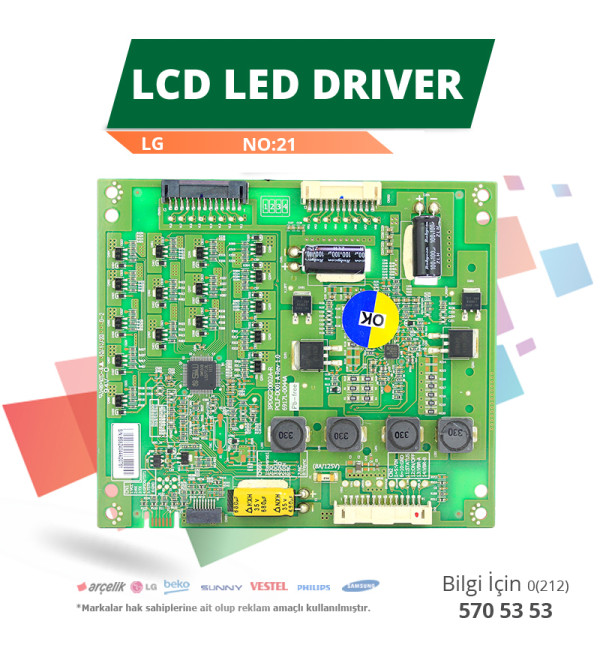 LCD LED DRIVER LG (6917L-0044A,3PDGC20002A-R REV1.0) (LC420EUD SC A1) (NO:21)