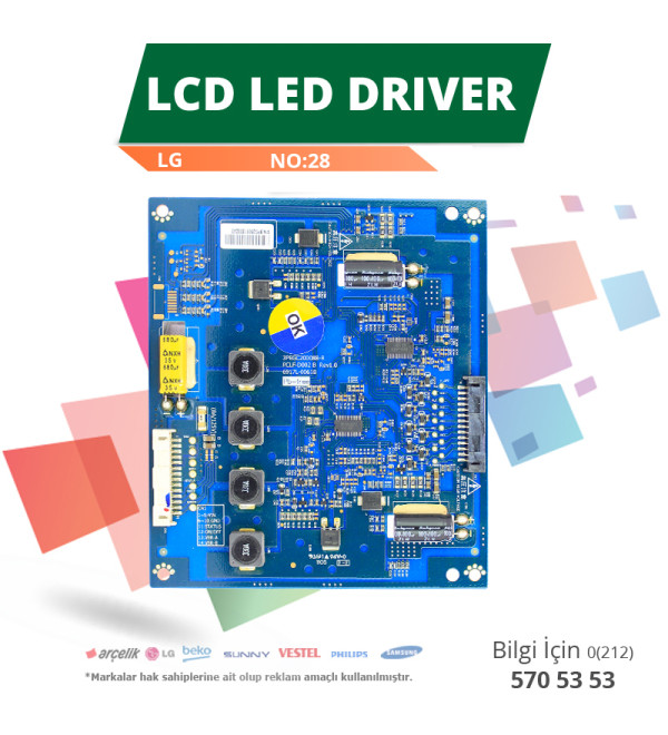 LCD LED DRIVER LG (6917L-0061B,3PEGC20008B-R,PCLF-D002 B REV1.0) (LC420EUN SD V2) (NO:28)