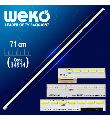 DEXTER NLAC50234L - AST234L-42A1 - 71 CM 80 LEDLİ - (WK-751)