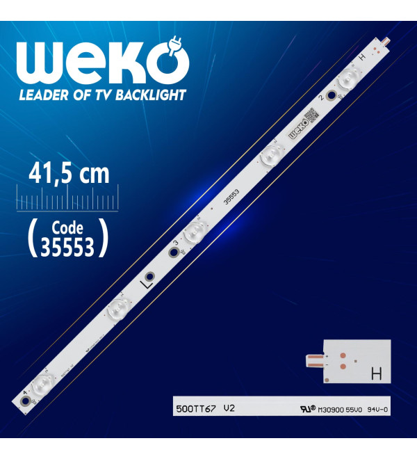 SX-11800729A0 -2B554-0-A-54F-2766 L - 500TT67 V2 - 5 LEDLİ 41.5 CM - (WK-437)