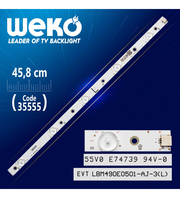 EVT LBM490E0501-AJ-3(L) - 45.8 CM 5 LEDLİ - (WK-439)