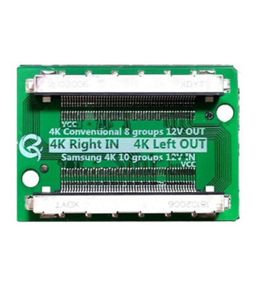 DEXTER LCD PANEL FLEXİ REPAİR KART 4K RİGHT İN 4K LEFT OUT LVDS TO LVDS QK0822A