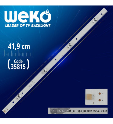 DEXTER LG_42INCH_AG15_C TYPE_REV0.2 - 41.9 CM 4 LEDLİ - (WK-1278)