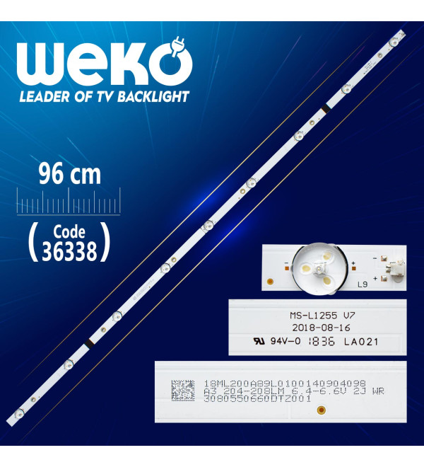 MS-L1255 V7 - HL-00500A30-0901S-04 - 96 CM 9 LEDLİ