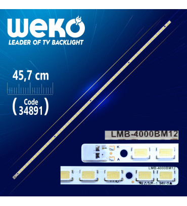DEXTER LMB-4000BM12 - 45.7 CM 56 LEDLİ - (WK-736)