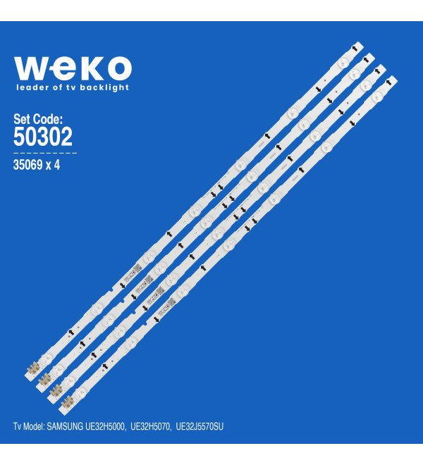 DEXTER WKSET-5302 35069X4 D4GE-320DC1-R2 - D4GE-320DC1-R1  4 ADET LED BAR