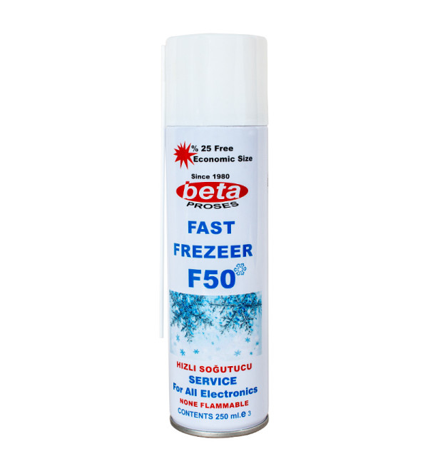 BETA F-50 200 ML FAST FREZEER SOĞUTUCU SPREY*KT-50