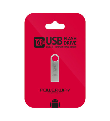 DEXTER POWERWAY PW-128 128 GB USB 2.0 FLASH BELLEK