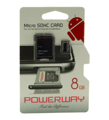 DEXTER POWERWAY PWR-8 8 GB MICRO SD HAFIZA KARTI