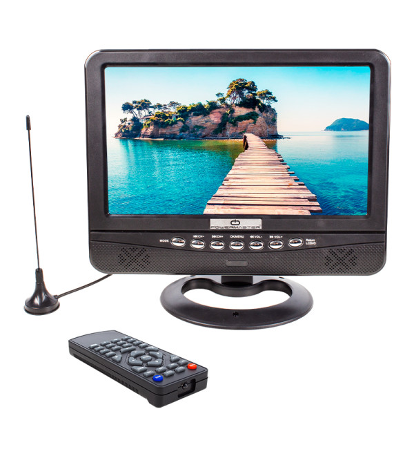 DEXTER POWERMASTER PM-4654 9.5 TFT LCD USB/SD ANALOG TV TUNER PORTABLE TV MONİTÖR