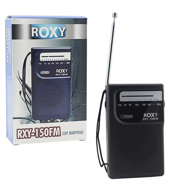ROXY RXY-150FM CEP TİPİ MİNİ ANALOG RADYO
