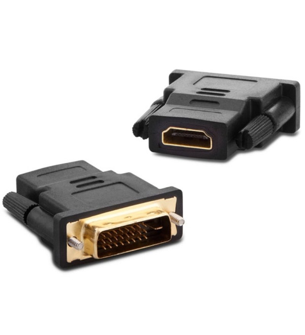 POWERMASTER HDMI DİŞİ - DVI ERKEK 24+1 PİN GOLD ÇEVİRİCİ JACK