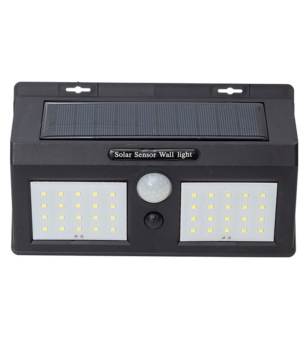 DEXTER POWERMASTER PM-14616 SENSÖRLÜ ÇİFTLİ 40 LEDLİ SOLAR LED DUVAR TİPİ APLİK