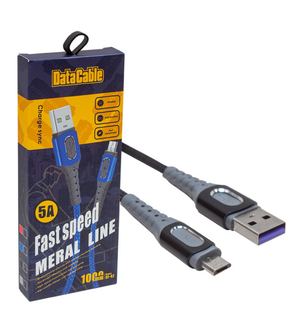 POWERMASTER PM-3780 5 AMPER MICRO USB ÖRGÜLÜ HIZLI ŞARJ DATA KABLOSU