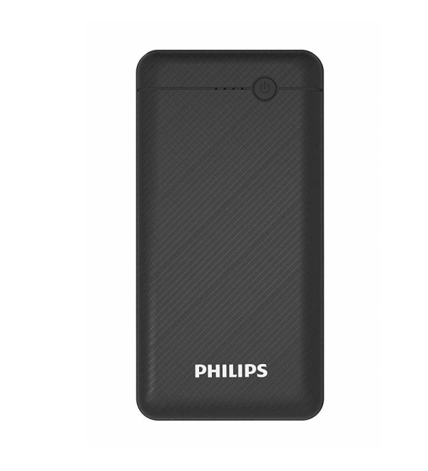 DEXTER PHILIPS DLP1710CB SİYAH 10000 MAH 2XUSB PORT ÇIKIŞ TYPE-C HIZLI ŞARJ SLIM POWERBANK