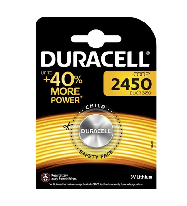 DEXTER DURACELL CR2450 LİTYUM PİL (TEK FİYAT)