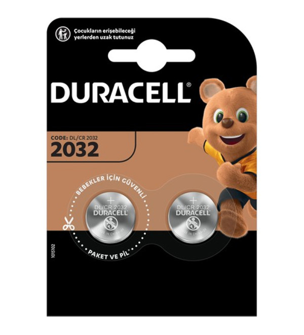 DEXTER DURACELL CR2032 LİTYUM PİL (2Lİ PAKET FİYATI)