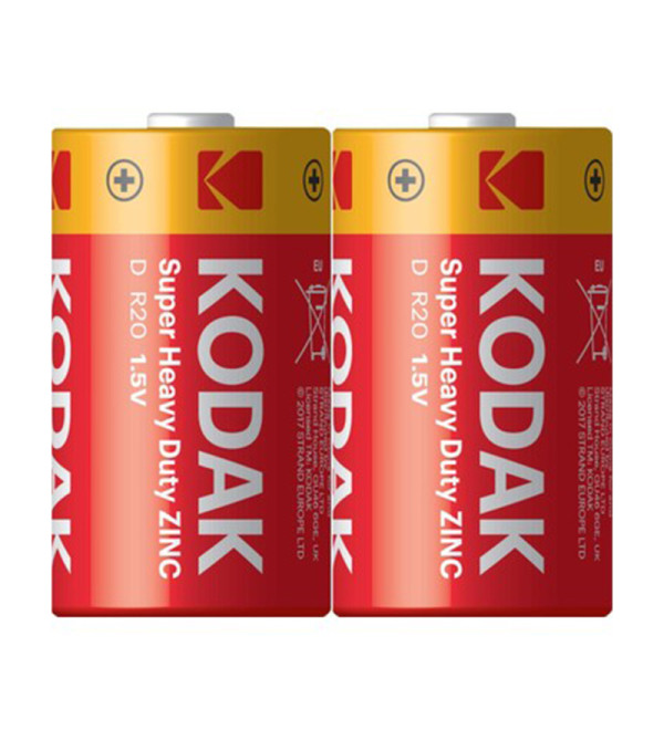 KODAK SUPER HEAVY DUTY D BOY (R20) PİL (2Lİ PAKET)