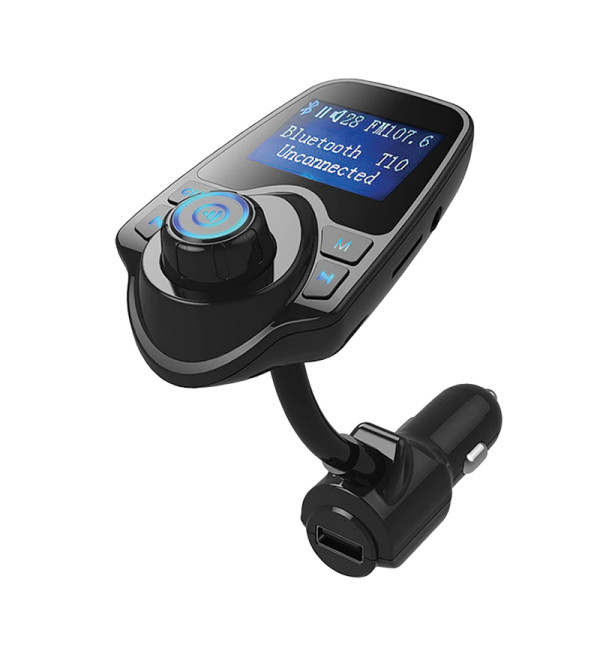 HELLO T10 LED EKRANLI USB/AUX/SD/BLUETOOTH DESTEKLİ 2.1 AMPER FM TRANSMITTER