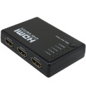 POWERMASTER PM-8342 5 GİRİŞ 1 ÇIKIŞ HDMI SWITCHER TOPLAYICI KUMANDALI ADAPTÖRSÜZ