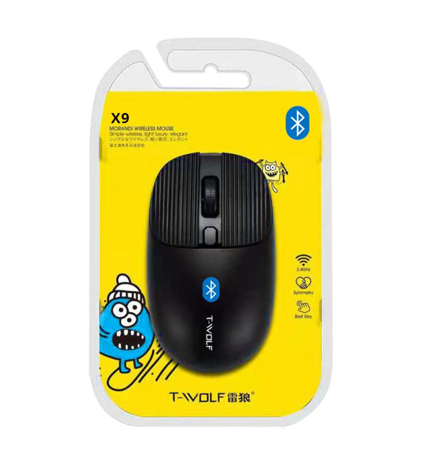 T-WOLF X9 1000 DPI KABLOSUZ BLUETOOTH MOUSE