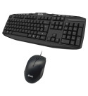 HELLO HL-4620 MULTİMEDYA  KABLOLU KLAVYE + 3D MOUSE SET