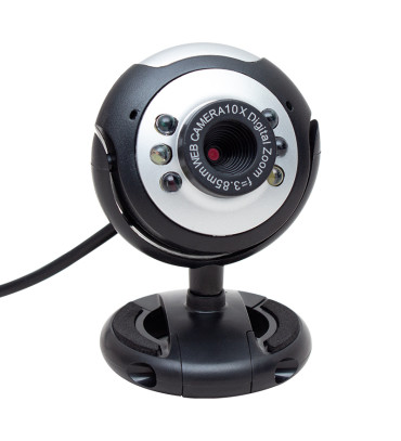 DEXTER POWERMASTER PM-3962 1.3 MP 10X ZOOM 6 LEDLİ MİKROFONLU USB WEBCAM