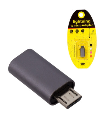 DEXTER POWERMASTER IPHONE TO SAMSUNG MICRO USB ÇEVİRİCİ OTG APARAT