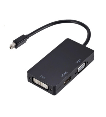 DEXTER POWERMASTER PM-16102 DISPLAY PORT TO HDMI-VGA-DVI 3IN1 ÇEVİRİCİ