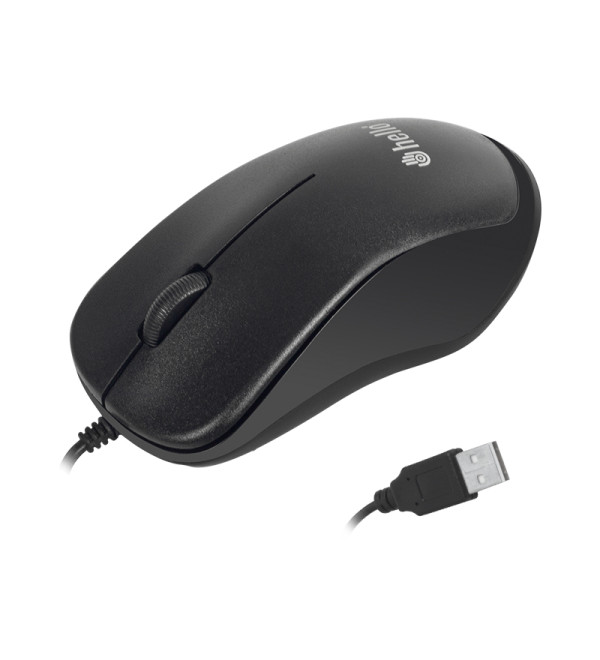 DEXTER HELLO HL-38 1000 DPI SİYAH KABLOLU OPTİK MOUSE