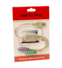 POWERMASTER PM-2505 USB TO PS2 KLAVYE/MOUSE ÇEVİRİCİ