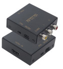 POWERMASTER PM-33523 HDMI TO RCA AV ÇEVİRİCİ ADAPTÖR METAL KASA