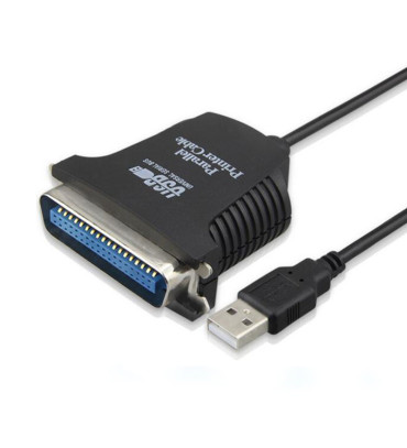 DEXTER POWERMASTER PM-6492 USB 2.0 TO 1284 PRINTER KABLO 1.5 METRE (USB-LPT)