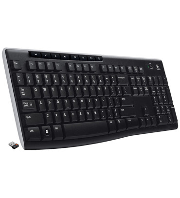 DEXTER LOGITECH K270 KABLOSUZ USB SİYAH Q KLAVYE