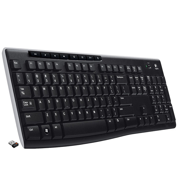 DEXTER LOGITECH K270 KABLOSUZ USB SİYAH Q KLAVYE