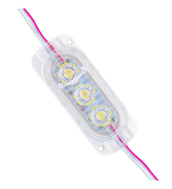 DEXTER POWERMASTER MODÜL LED 12V 0.6W SOĞUK BEYAZ 2835 65X25 MM IP65 120LM 160 DERECE