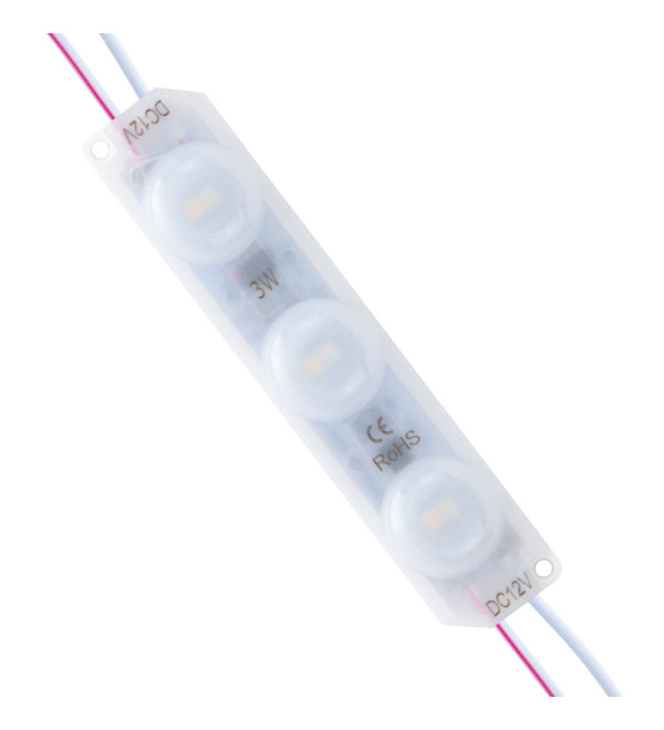 POWERMASTER MODÜL LED 12V 3W SOĞUK BEYAZ + GÜN IŞIĞI 2835 93X21 MM IP65 220-240LM 180 DERECE